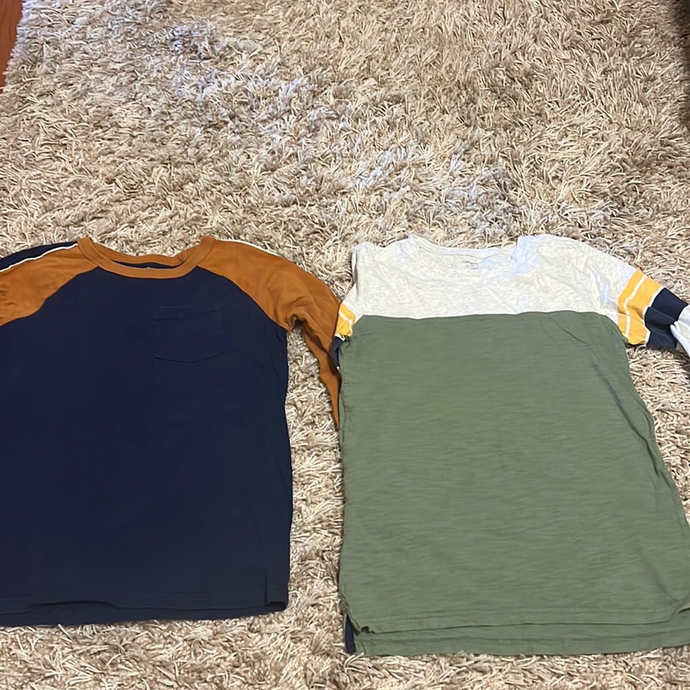 Two Carters shirts